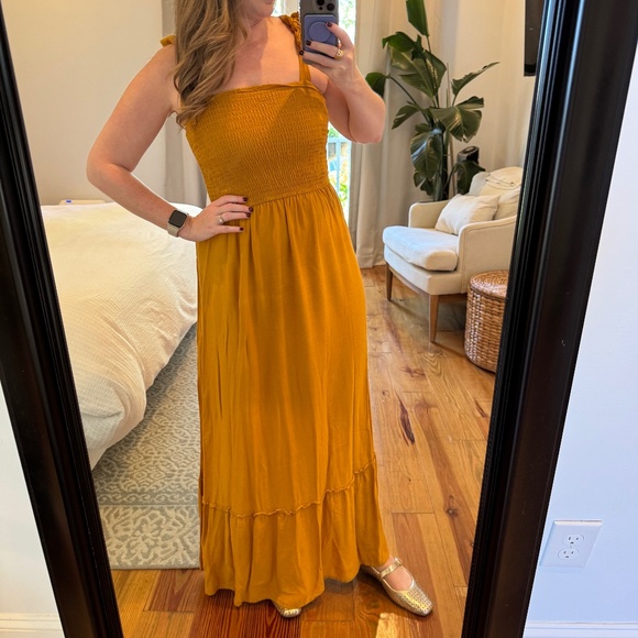 Dresses & Skirts - ZESICA Women's Square Neck Smocked Top Dress